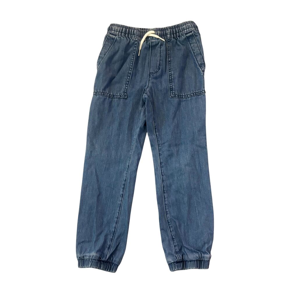 OshKosh B'gosh Medium Wash Elastic Waist Denim Joggers Boys Size 7